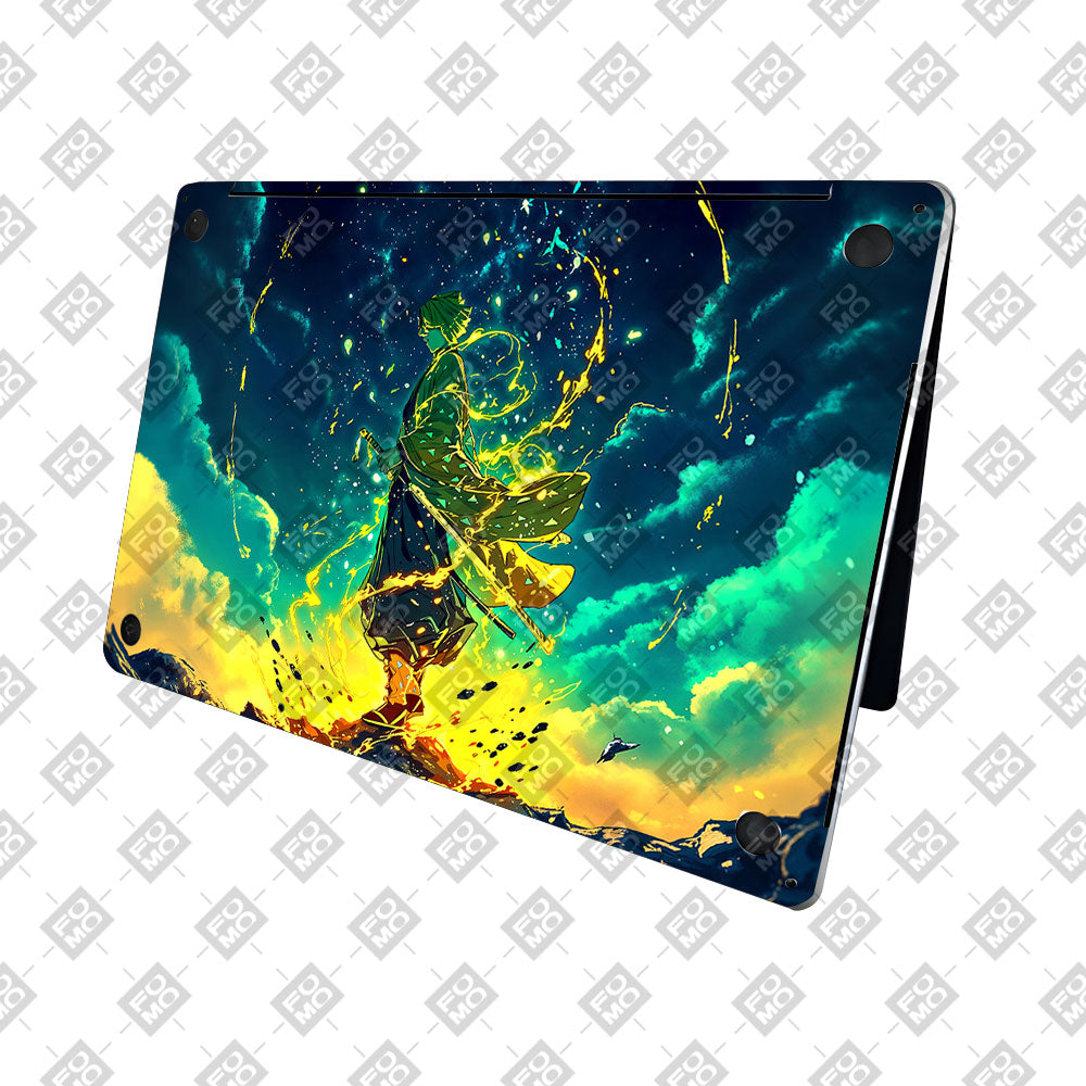 Zenitsu Thunder God MacBook Pro 16 2019 Laptop Skin