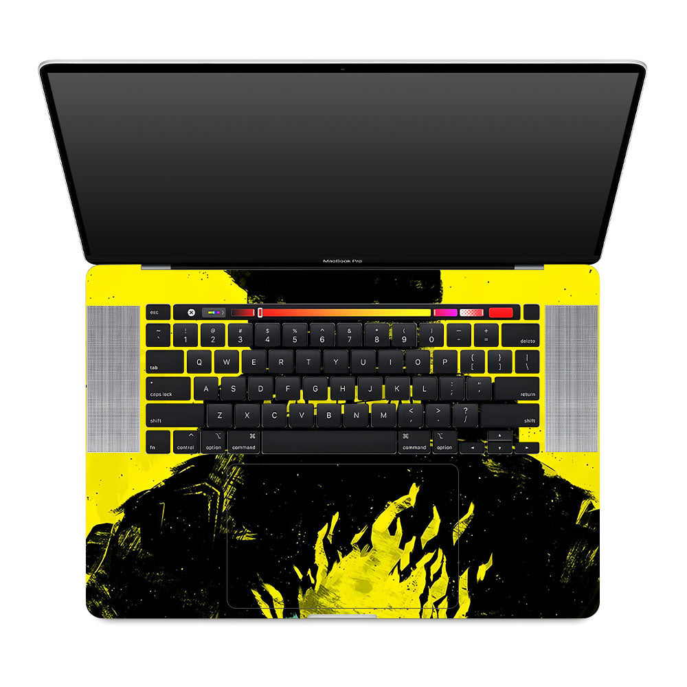 Backlit SAMURAI Jacket MacBook Pro 16 2019 Laptop Skin