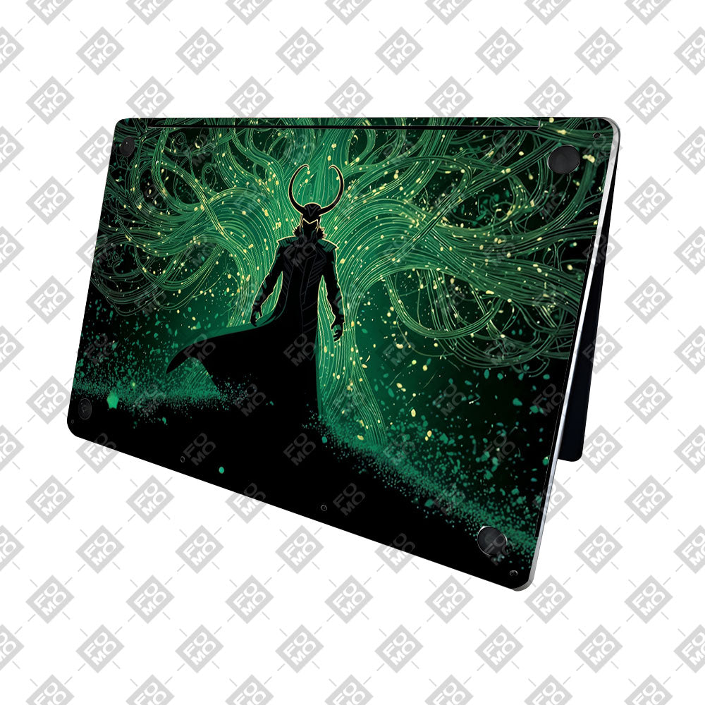Loki God of Mischief Neon MacBook Pro 16 2019 Laptop Skin