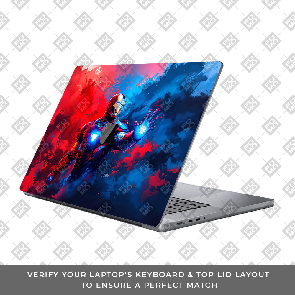 Iron Man Arc Reactor Power MacBook Pro 16 2019 Laptop Skin