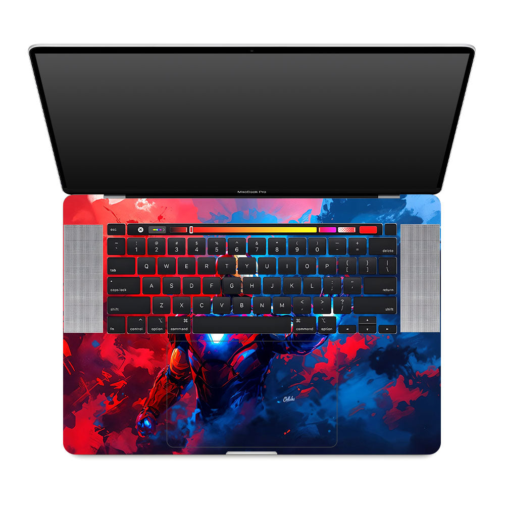 Iron Man Arc Reactor Power MacBook Pro 16 2019 Laptop Skin
