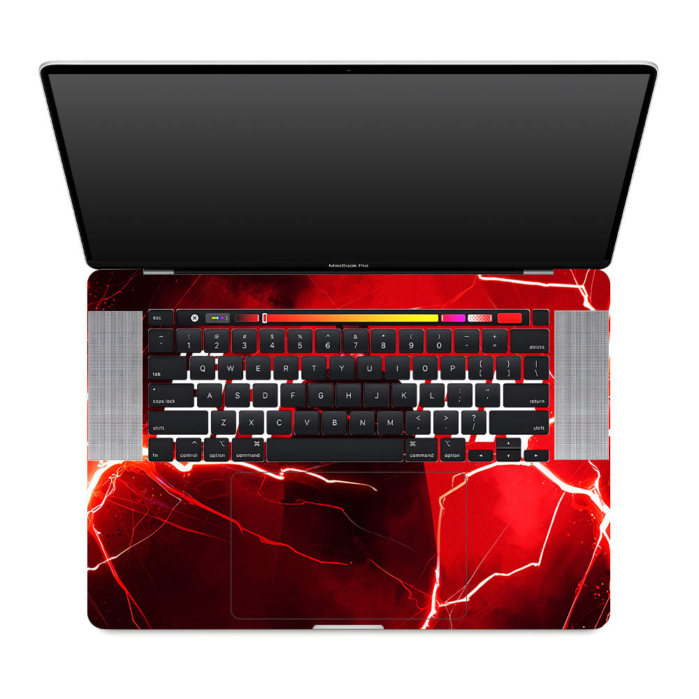 Red Rage Batman MacBook Pro 16 2019 Laptop Skin