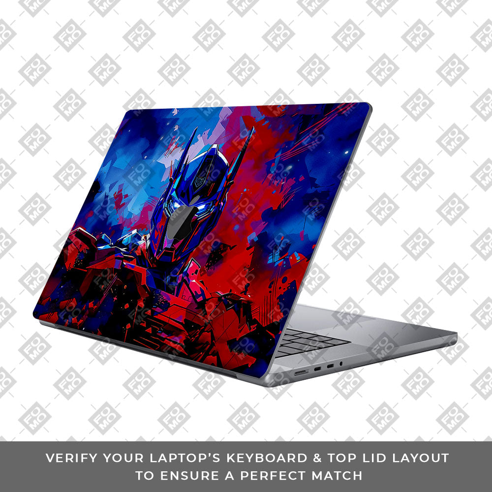 Optimus Prime Transformer MacBook Pro 16 2019 Laptop Skin