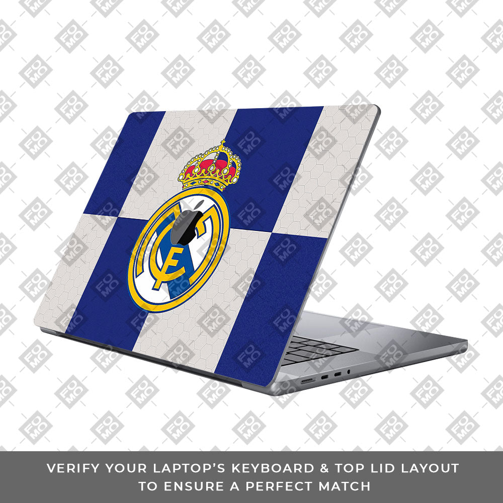 Royal Reign Real Madrid Glory MacBook Pro 16 2019  Laptop Skin