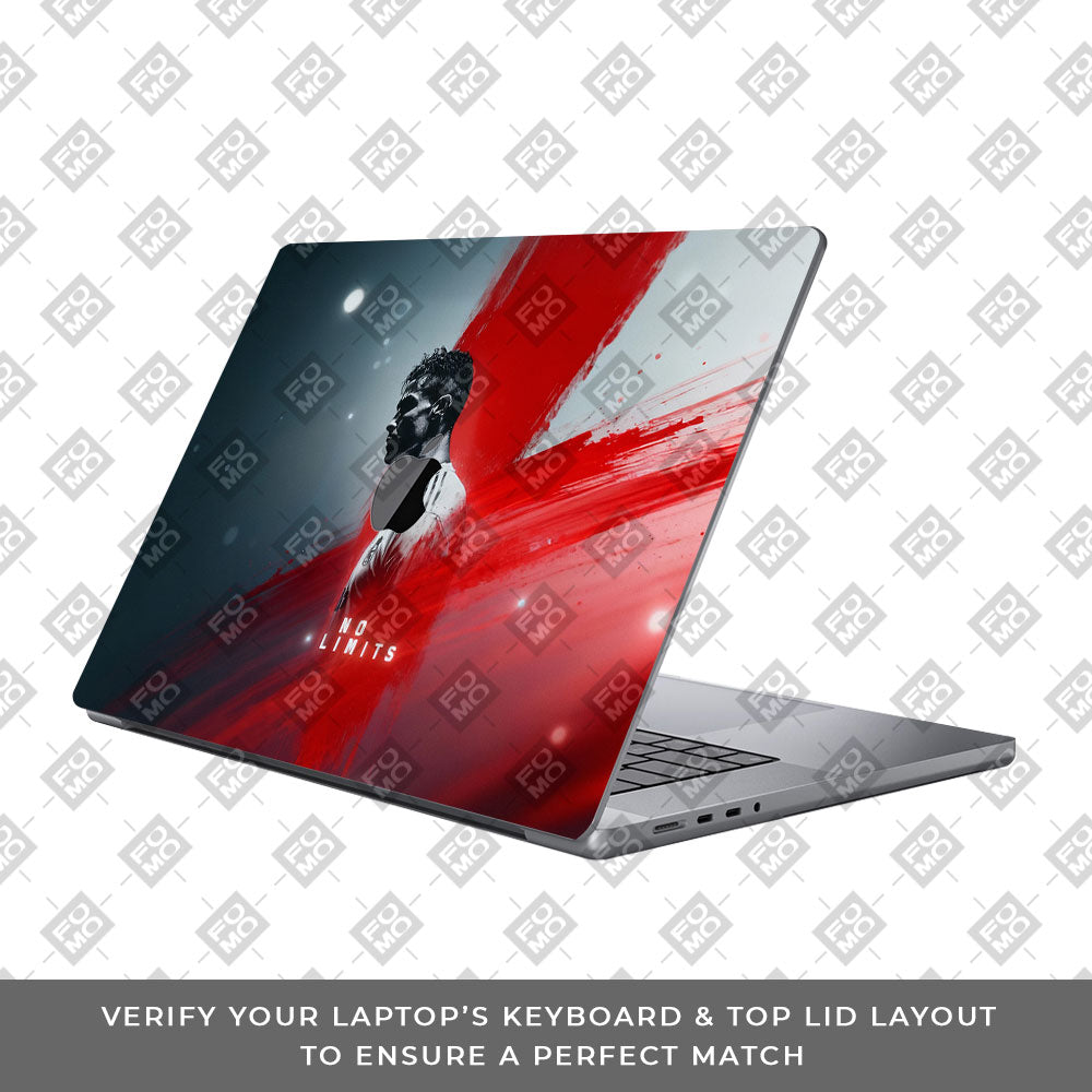 No Limits Ronaldo Spirit MacBook Pro 16 2019  Laptop Skin