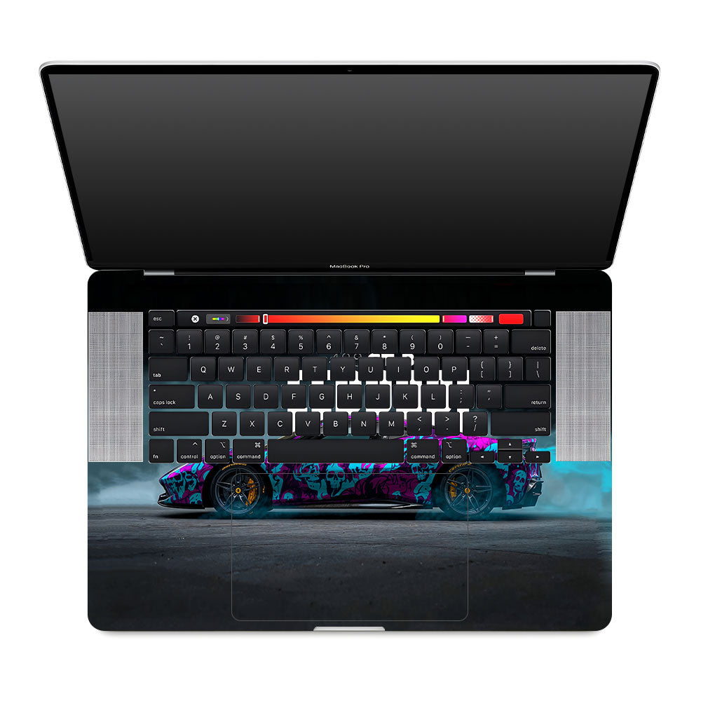 Psycho Drive Ferrari 488 MacBook Pro 16 2019  Laptop Skin