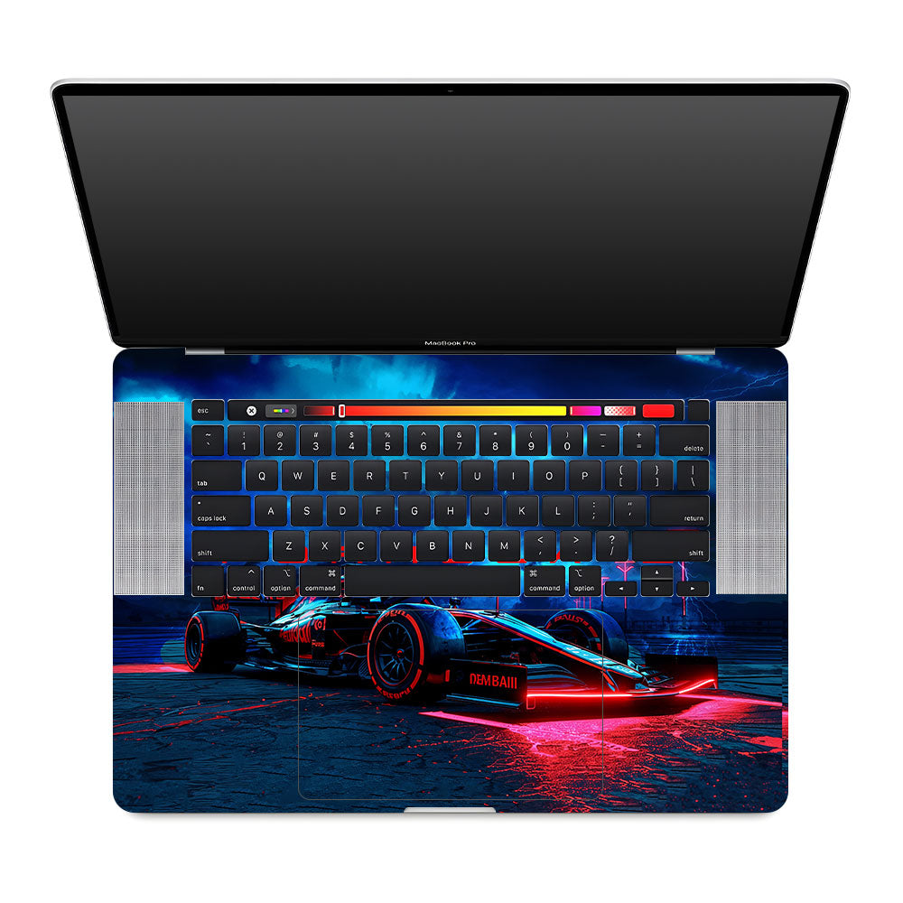 Fututristic Formula 1 MacBook Pro 16 2019  Laptop Skin
