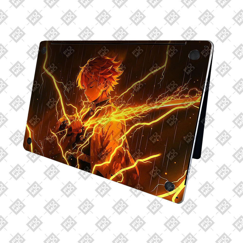 Thunder Soul Lightning Zenitsu MacBook Pro 16 2019  Laptop Skin