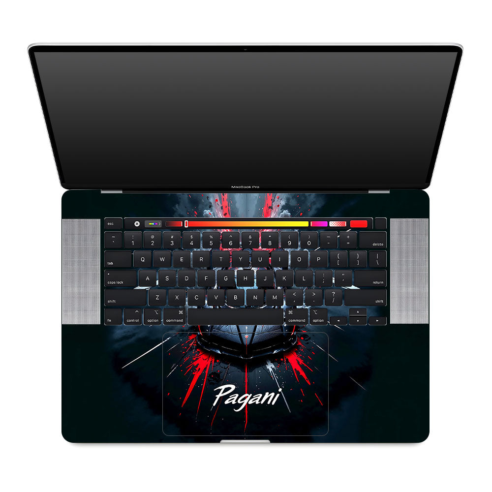 Pagani Midnight Impact MacBook Pro 16 2019  Laptop Skin