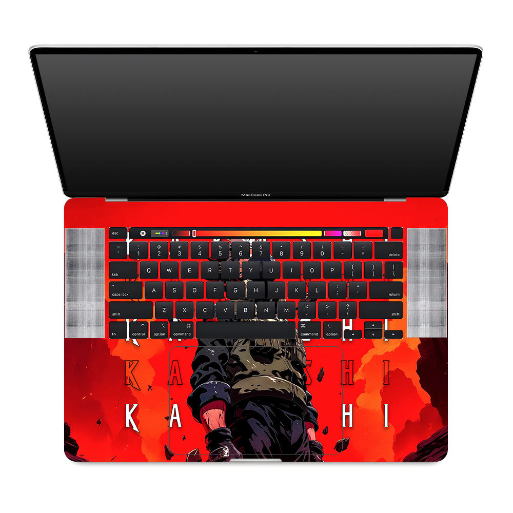 Kakashi Hatake Inferno MacBook Pro 16 2019 Laptop Skin