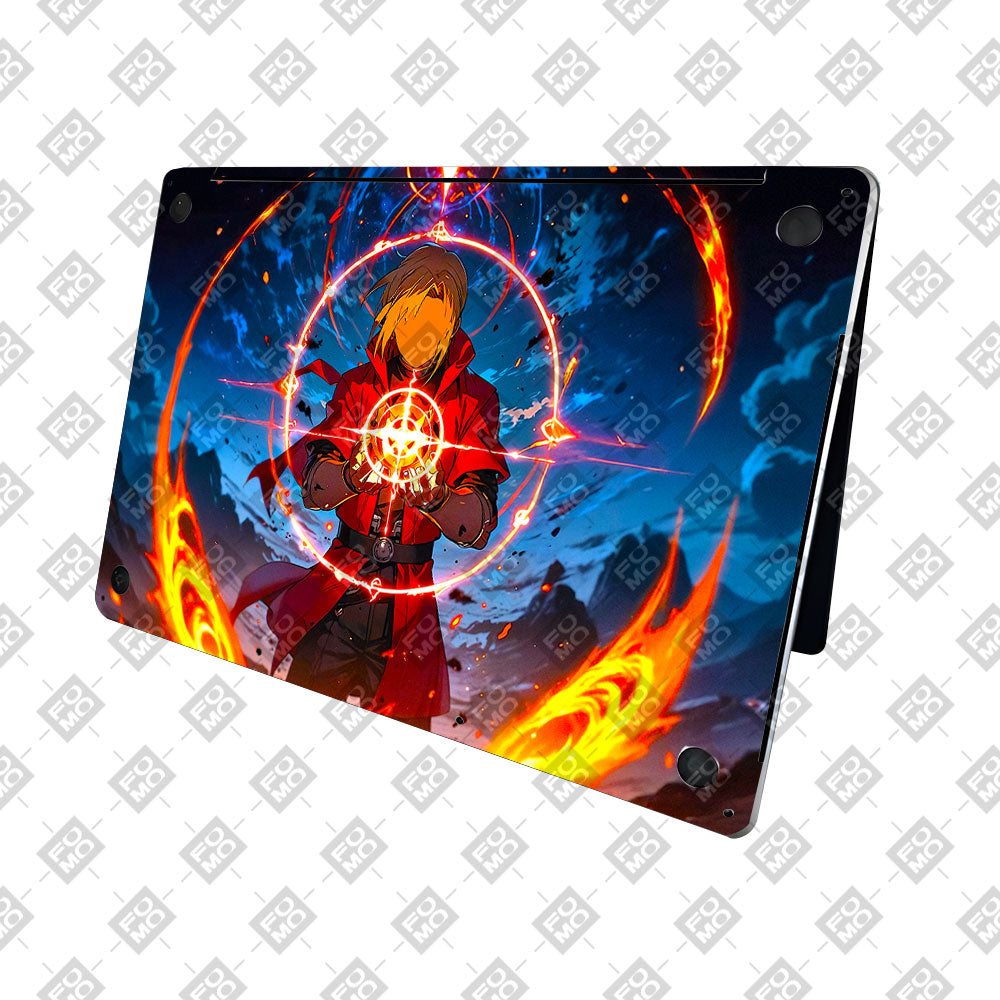 Edward Elric Fullmetal Alchemist MacBook Pro 16 2019 Laptop Skin