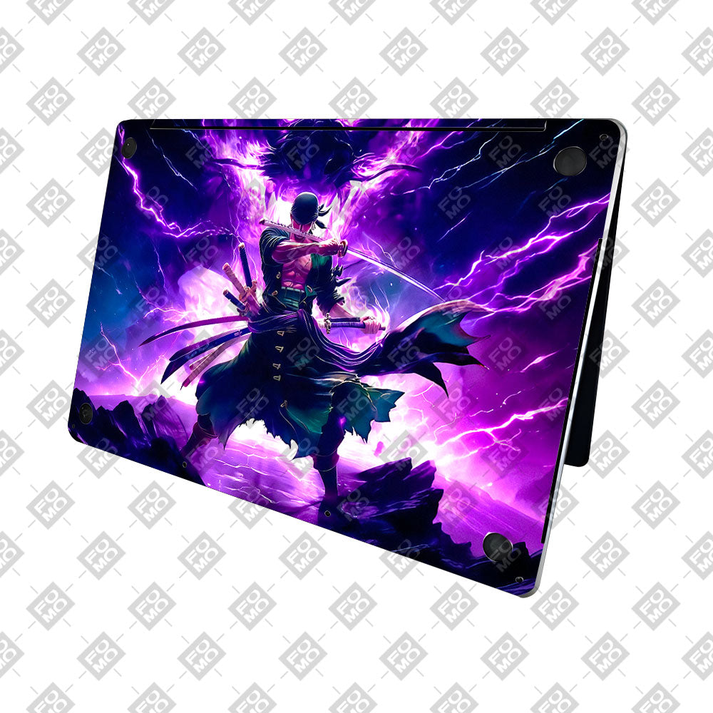 Roronoa Zoro Hell Mode MacBook Neo 13 Laptop Skin