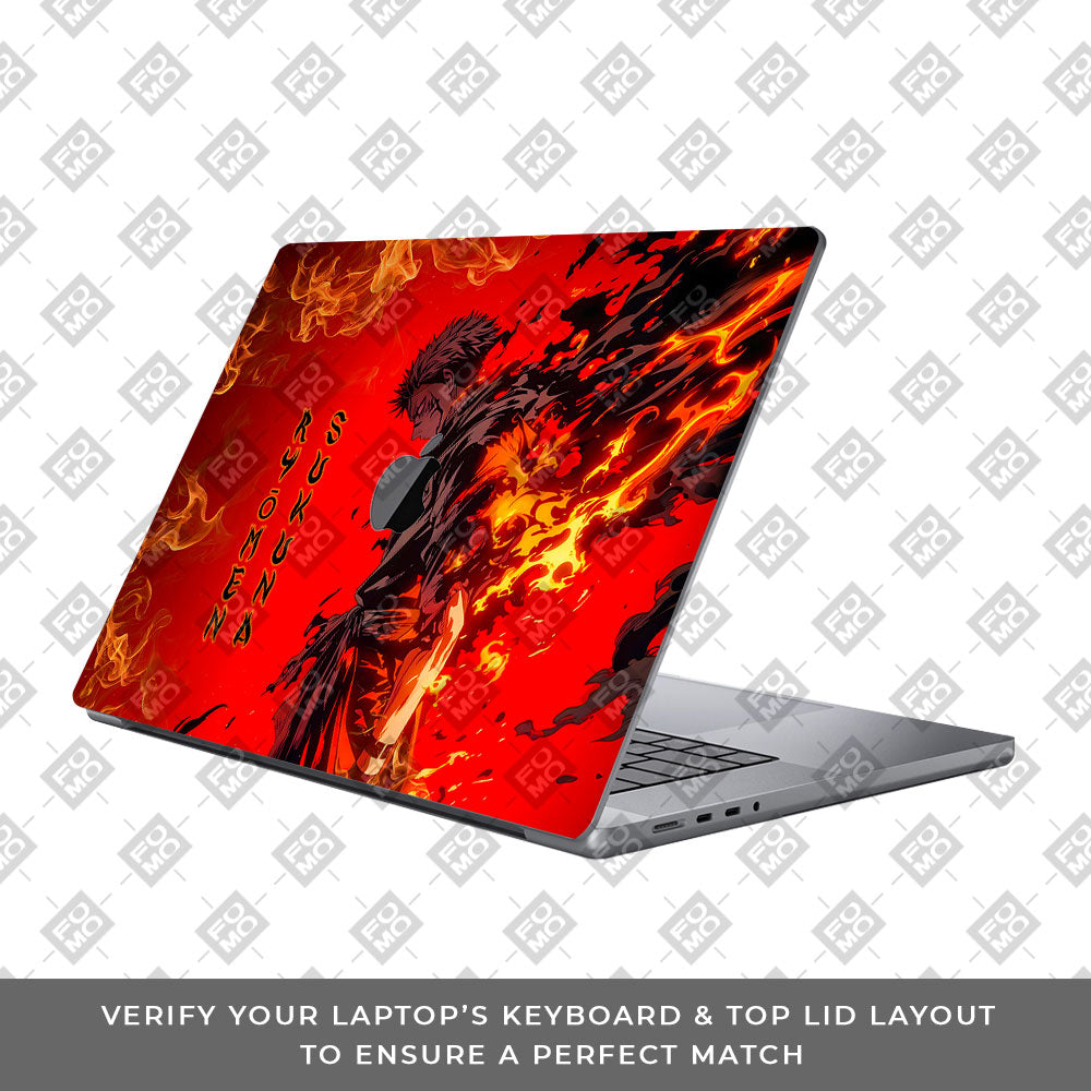Ryomen Sukuna Lord of Curses MacBook Pro 16 2019 Laptop Skin