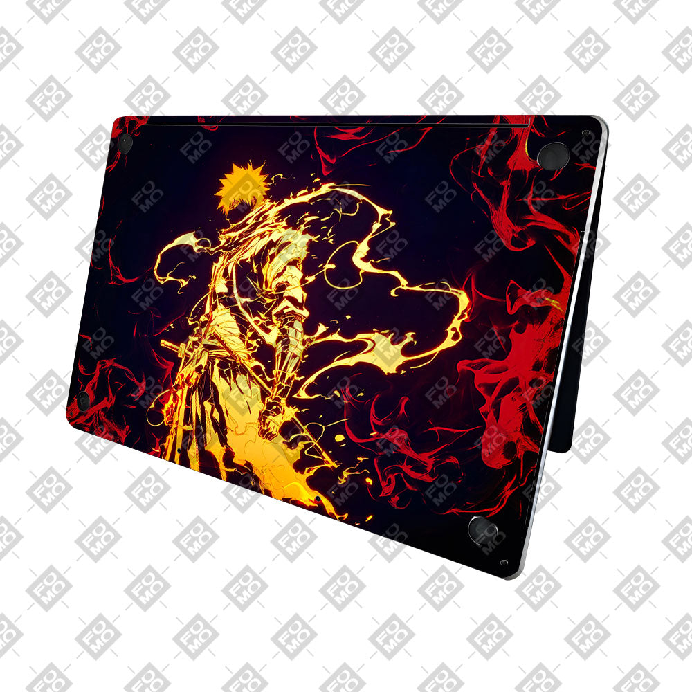 Bleach Ichigo Bankai Form MacBook Neo 13 Laptop Skin
