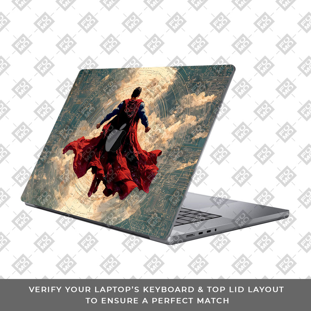 Superman Ascends MacBook Pro 16 2019 Laptop Skin