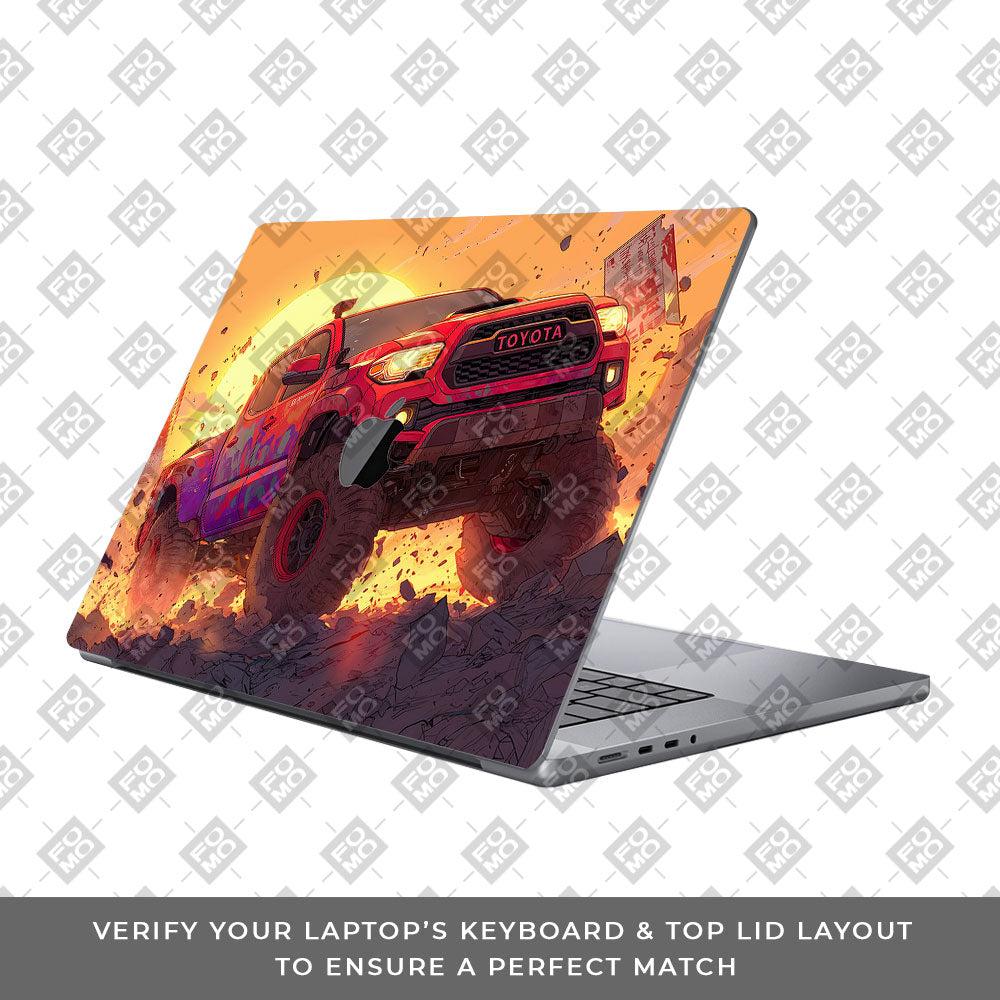 Toyota Off Road Beast MacBook Pro 16 2019 Laptop Skin