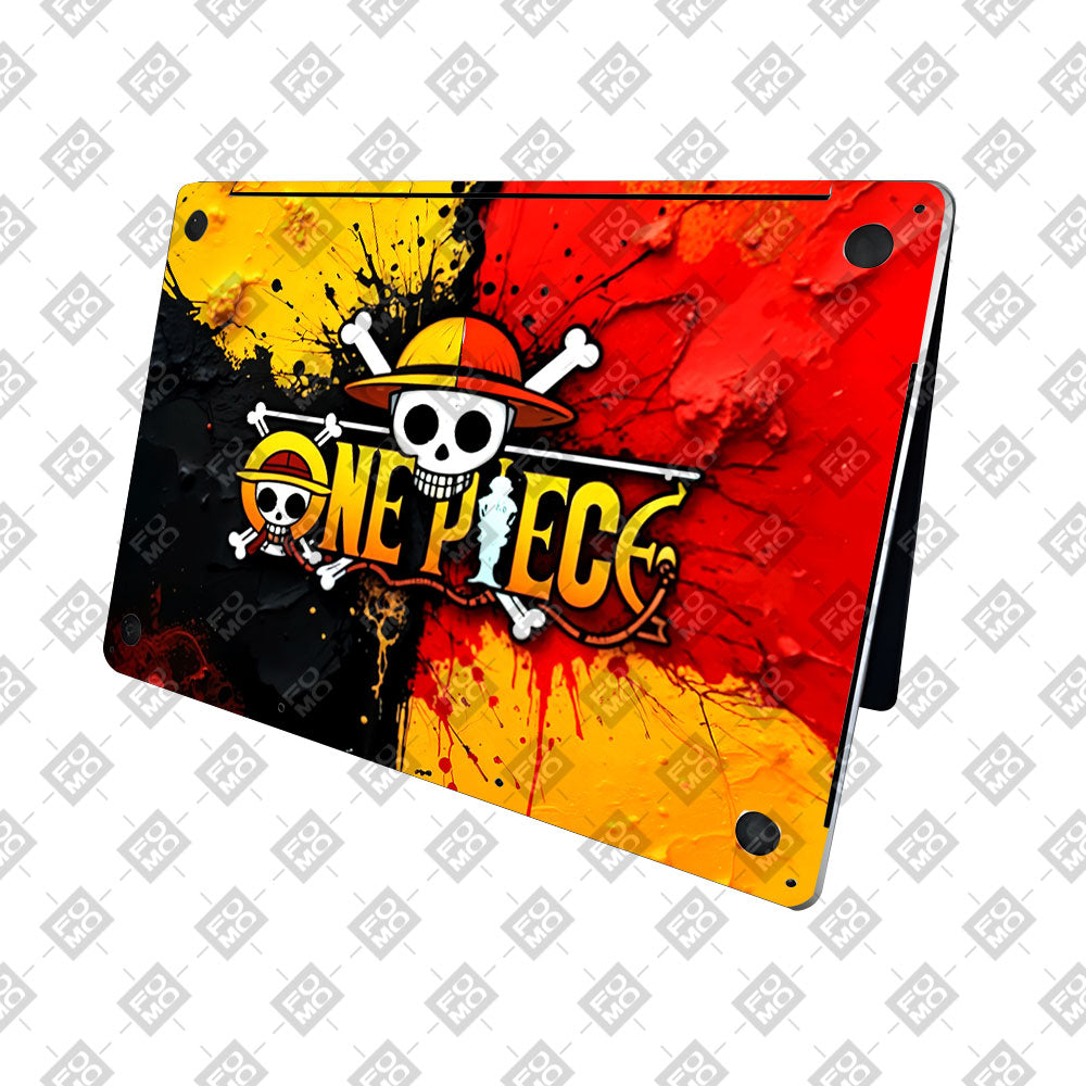 One Piece Paint Splash MacBook Pro 16 2019 Laptop Skin