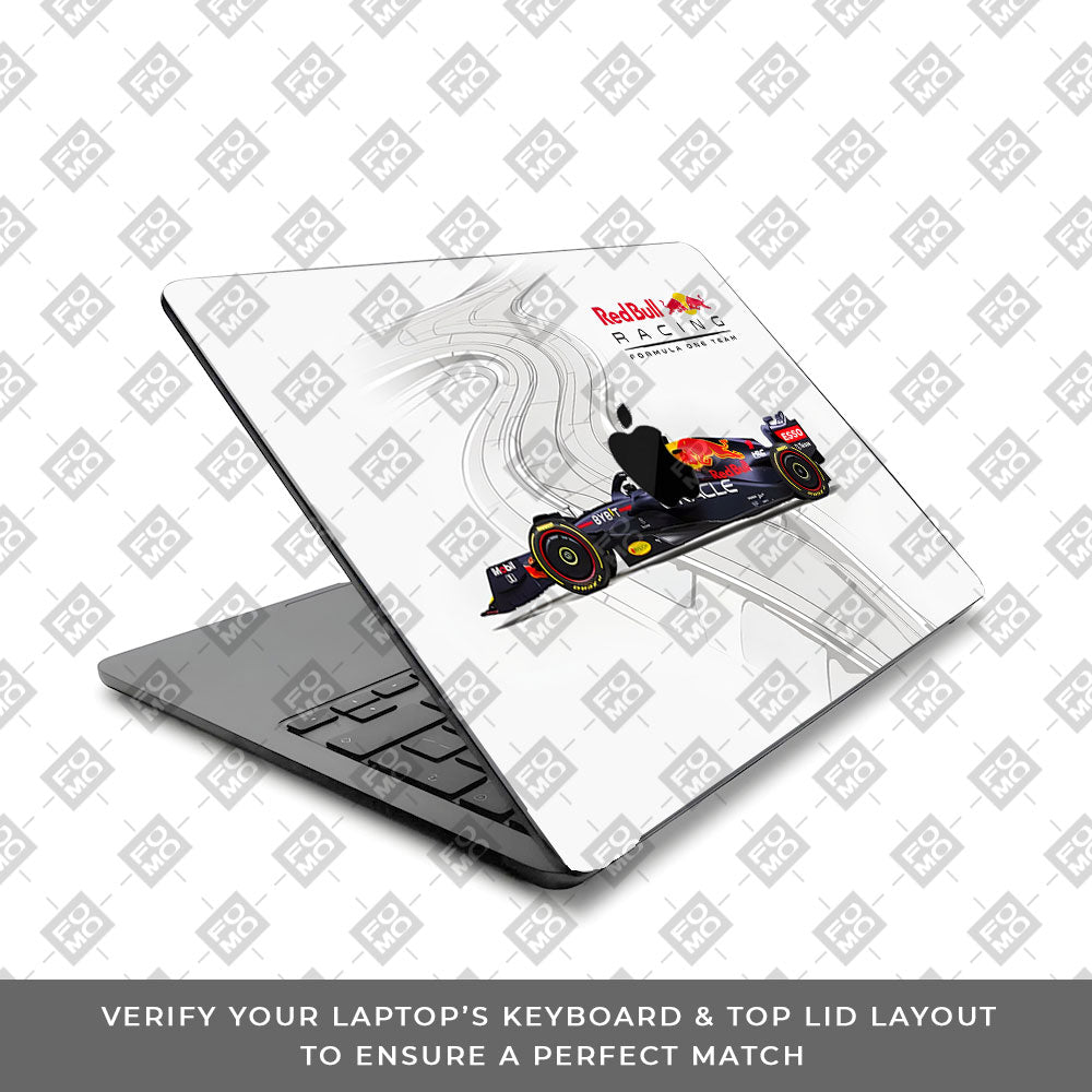 Red Bull Racing in Action MacBook Air 13 Intel 2020 Laptop Skin