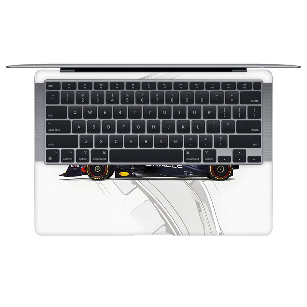 Red Bull Racing in Action MacBook Air 13 Intel 2020 Laptop Skin