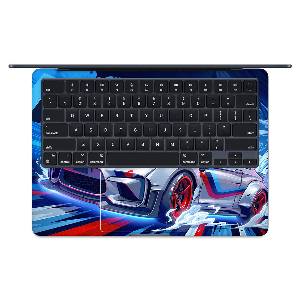 BMW M Performance MacBook Air 13 M2 2022 Laptop Skin