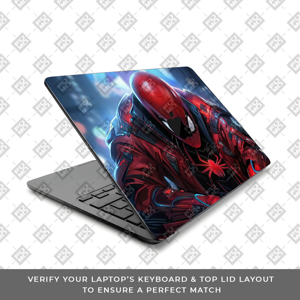 Spiderman Classic MacBook Air 13 M4 2025 Laptop Skin
