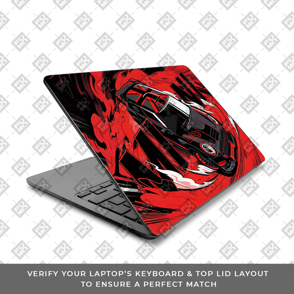 Mini Cooper MacBook Air 13 M4 2025 Laptop Skin