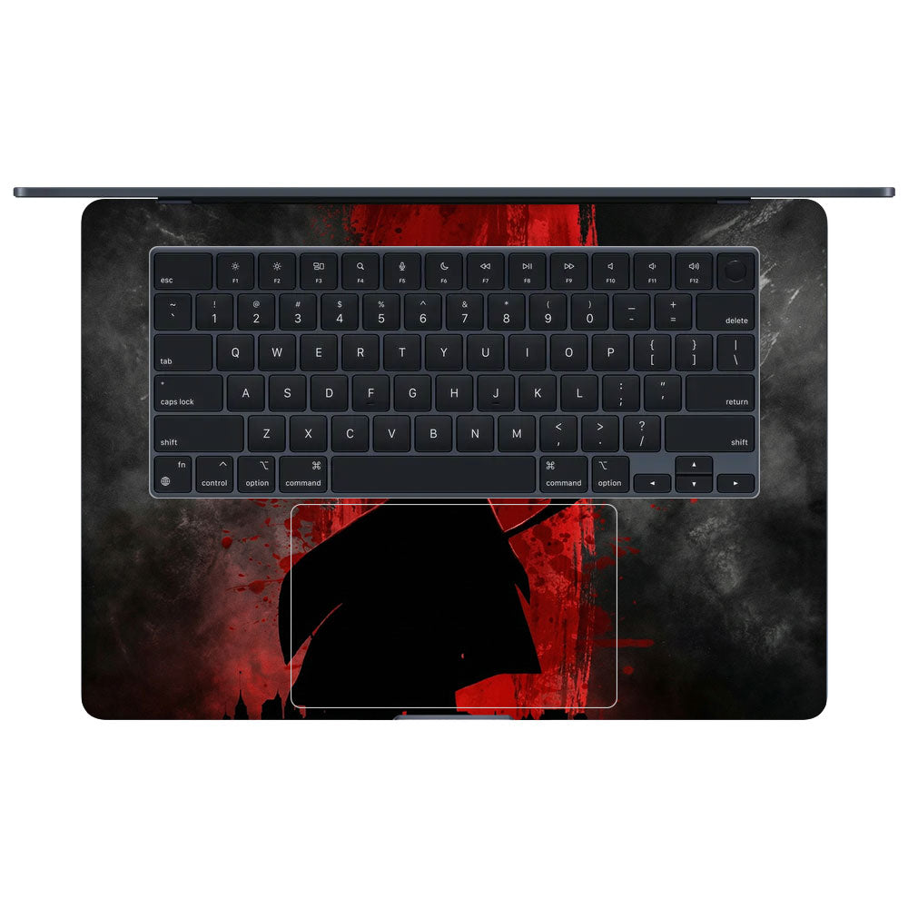 Loki Silhouette Red Strike MacBook Air 15 M4 2025 Laptop Skin