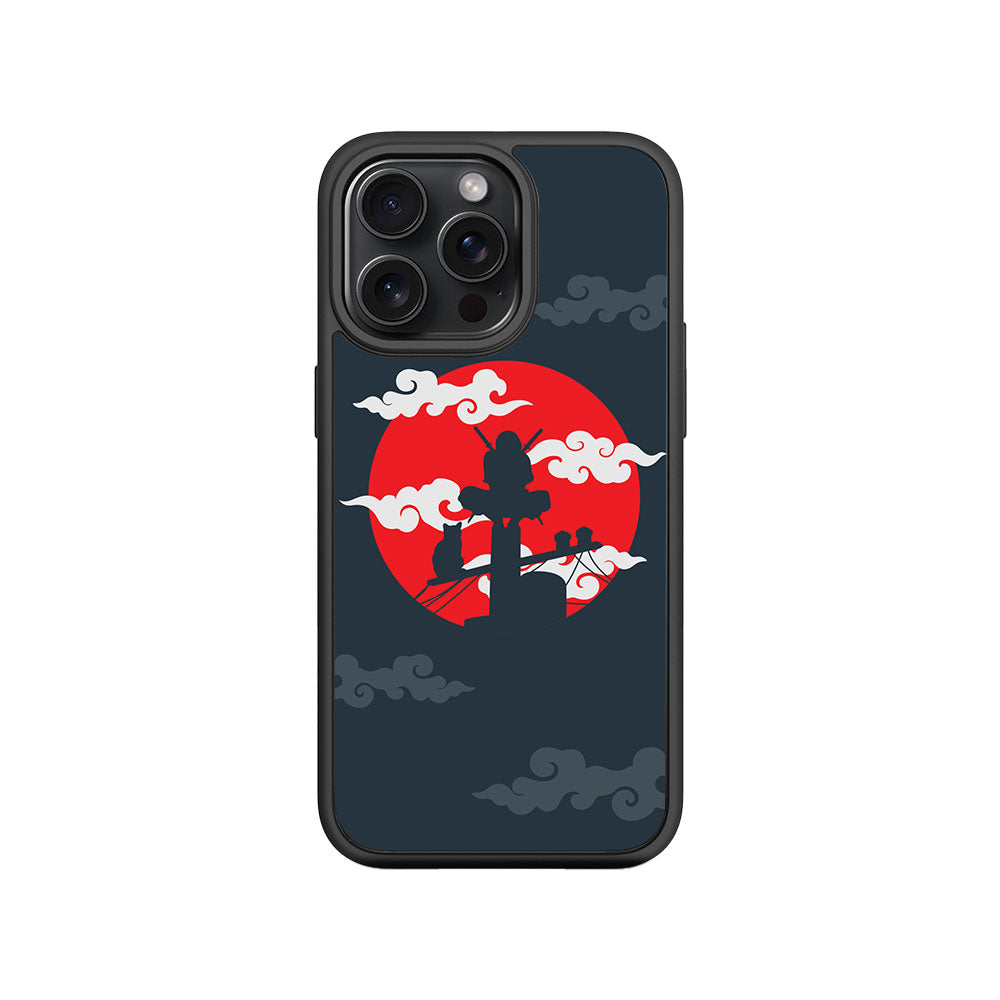 Itachi Uchiha Skin with Shockguard Armour Magsafe Case for Apple iPhone 15 Pro Max