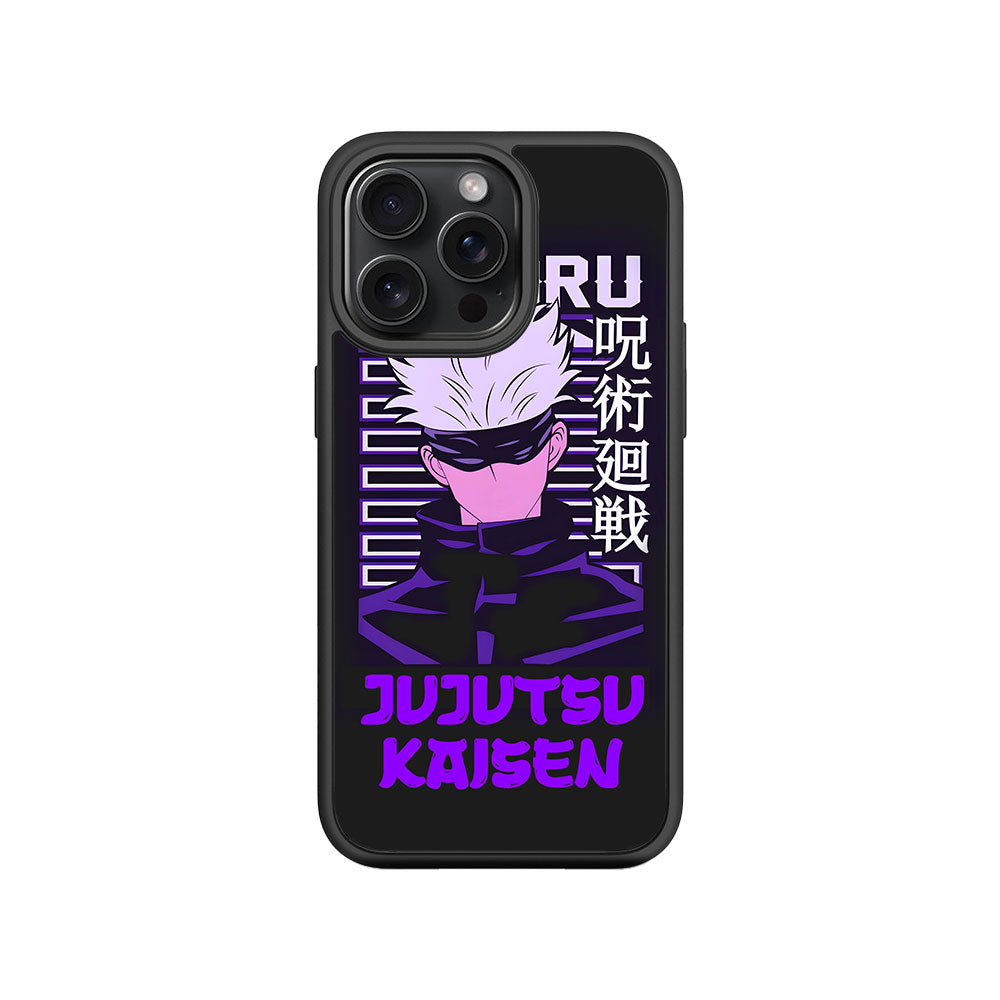 Satoru From Jujutsu Kaisen Skin with Shockguard Armour Magsafe Case for Apple iPhone 15 Pro