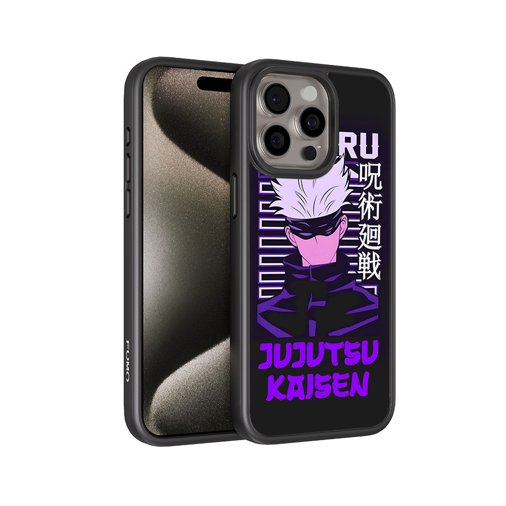Satoru From Jujutsu Kaisen Skin with Shockguard Armour Magsafe Case for Apple iPhone 15 Pro Max