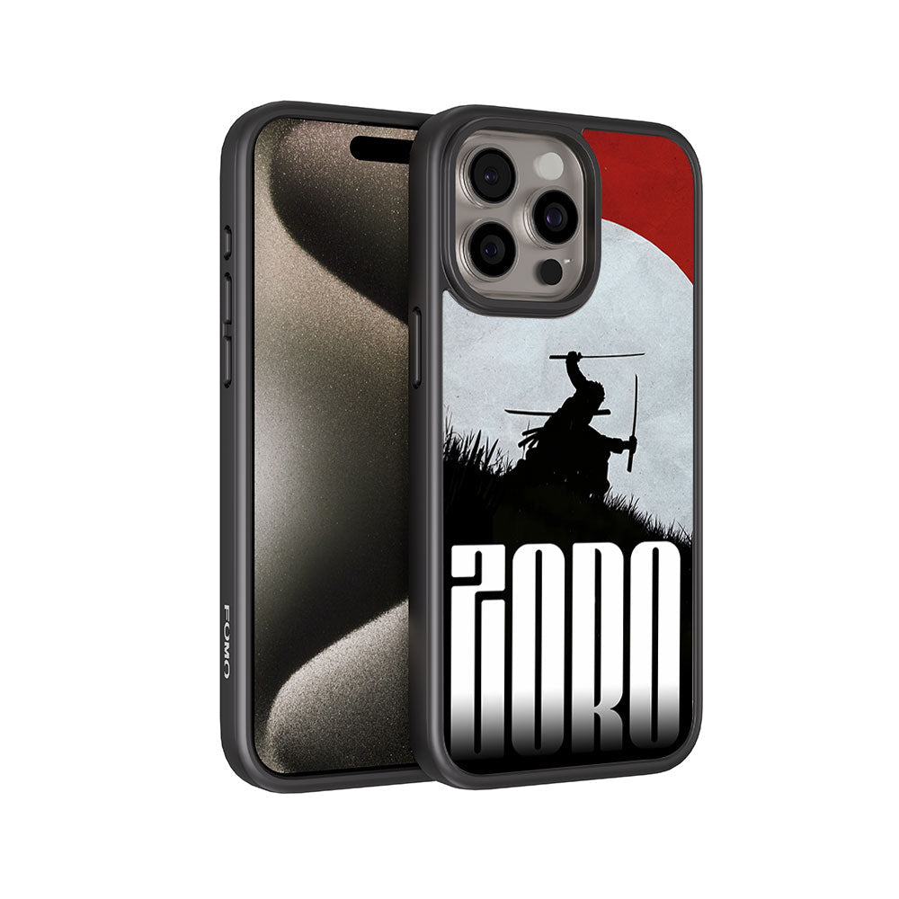 Roronoa Zoro Santoryu Skin with Shockguard Armour Magsafe Case for Apple iPhone 15 Pro Max