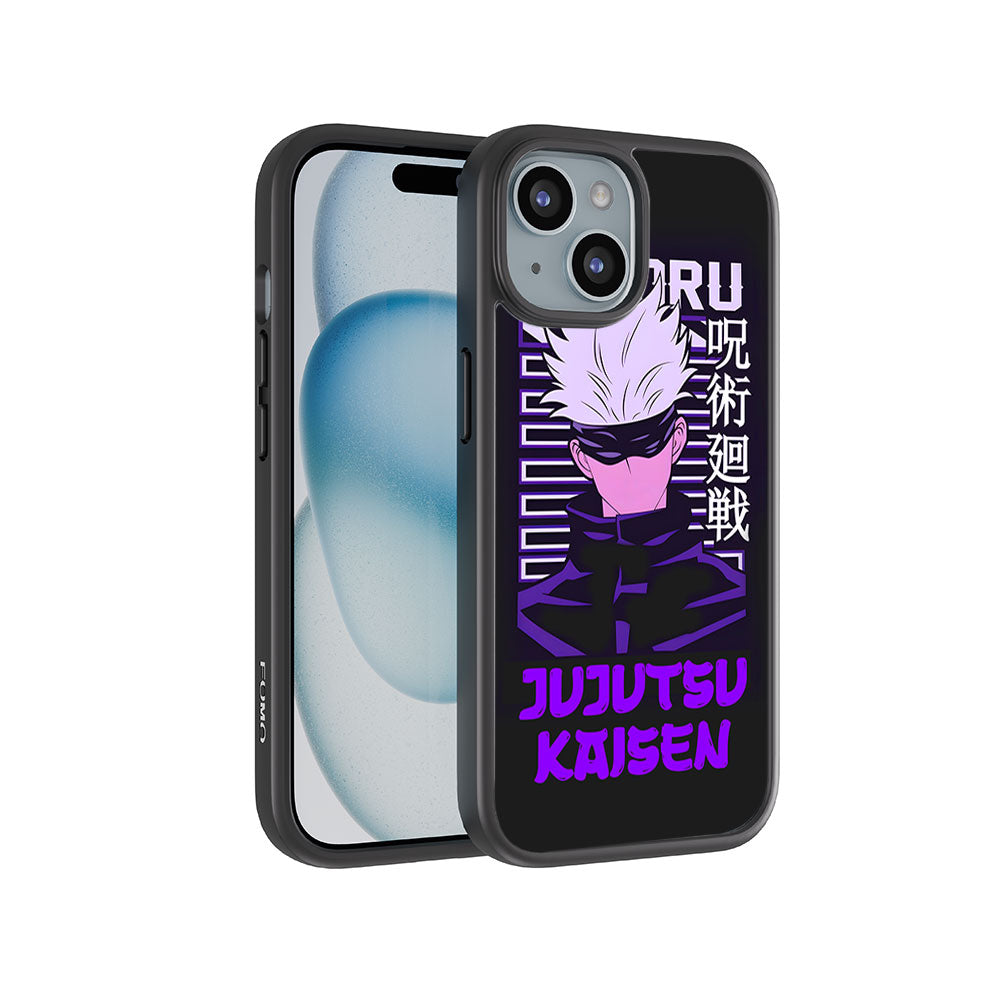 Satoru From Jujutsu Kaisen Skin with Shockguard Armour Magsafe Case for Apple iPhone 15