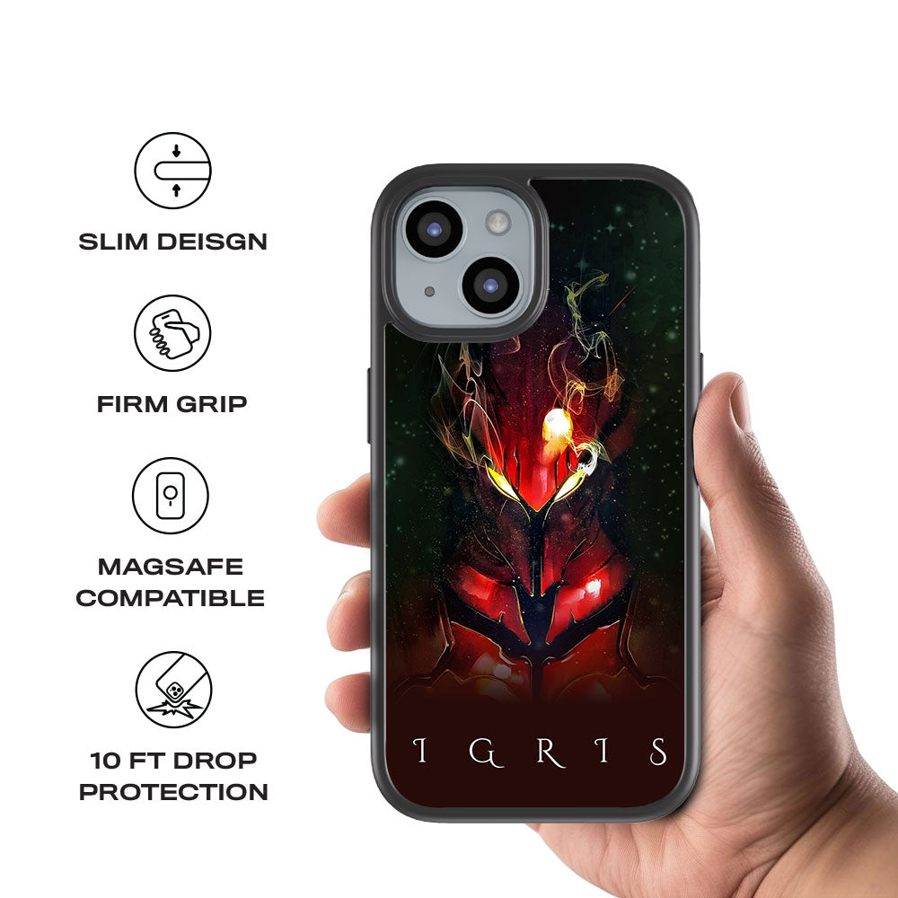 Igris Solo Leveling Skin with Shockguard Armour Magsafe Case for Apple iPhone 15 Plus