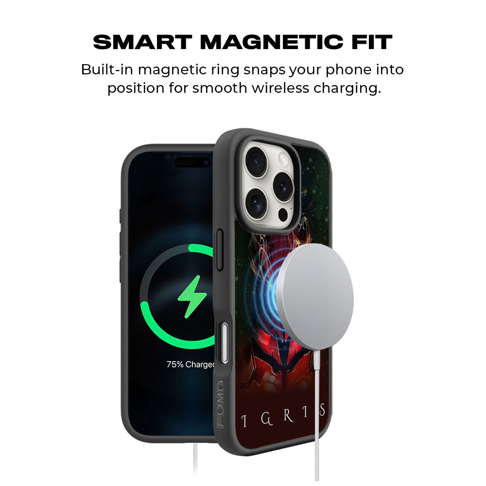 Igris Solo Leveling Skin with Shockguard Armour Magsafe Case for Apple iPhone 16 Pro