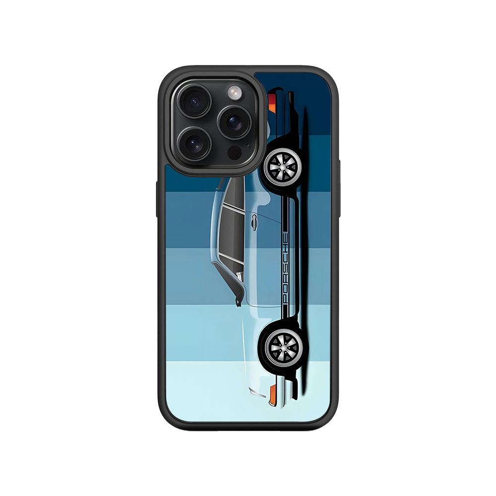 Porsche 911 Skin with Shockguard Armour Magsafe Case for Apple iPhone 15 Pro Max