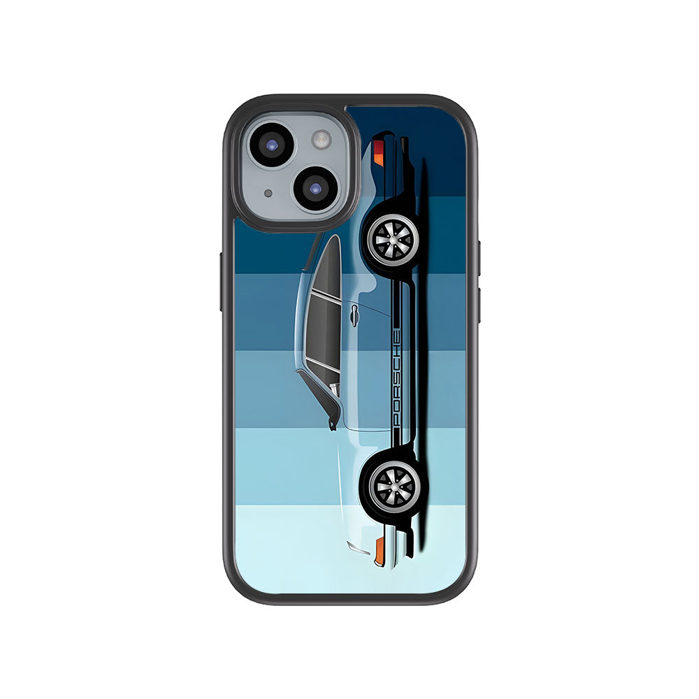 Porsche 911 Skin with Shockguard Armour Magsafe Case for Apple iPhone 15 Plus