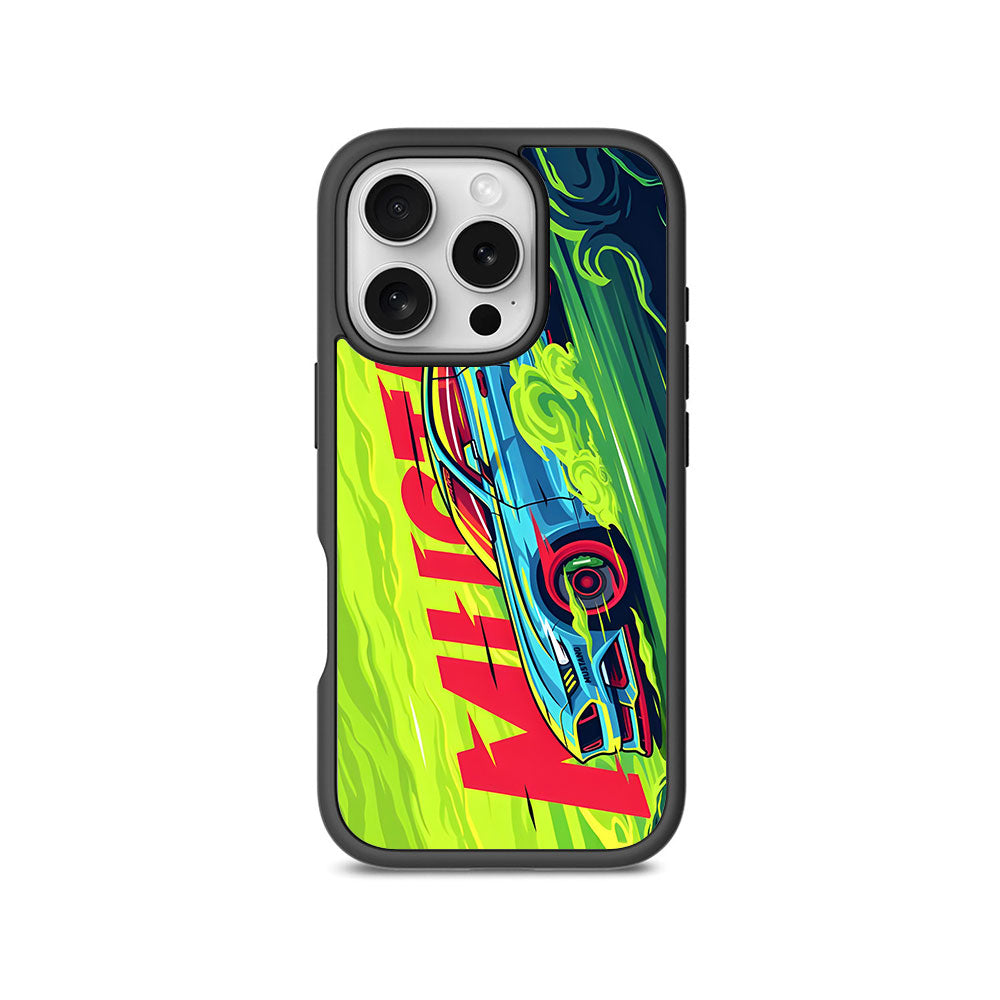 Ford Mustang Skin with Shockguard Armour Magsafe Case for Apple iPhone 16 Pro Max