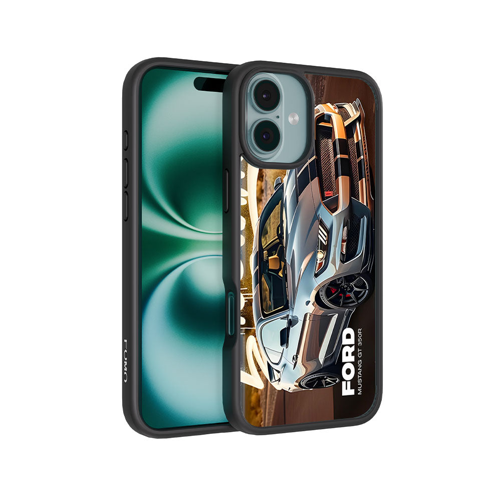 Ford Mustang GT 350R Skin with Shockguard Armour Magsafe Case for Apple iPhone 16