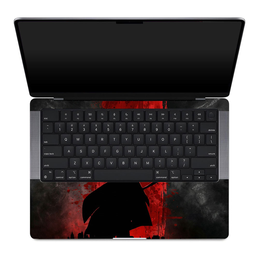 Loki Silhouette Red Strike MacBook Pro 14 M1, M2, M3, M4 2021-2024 Laptop Skin