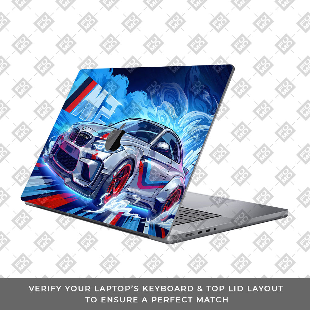 BMW M Performance MacBook Neo Laptop Skin