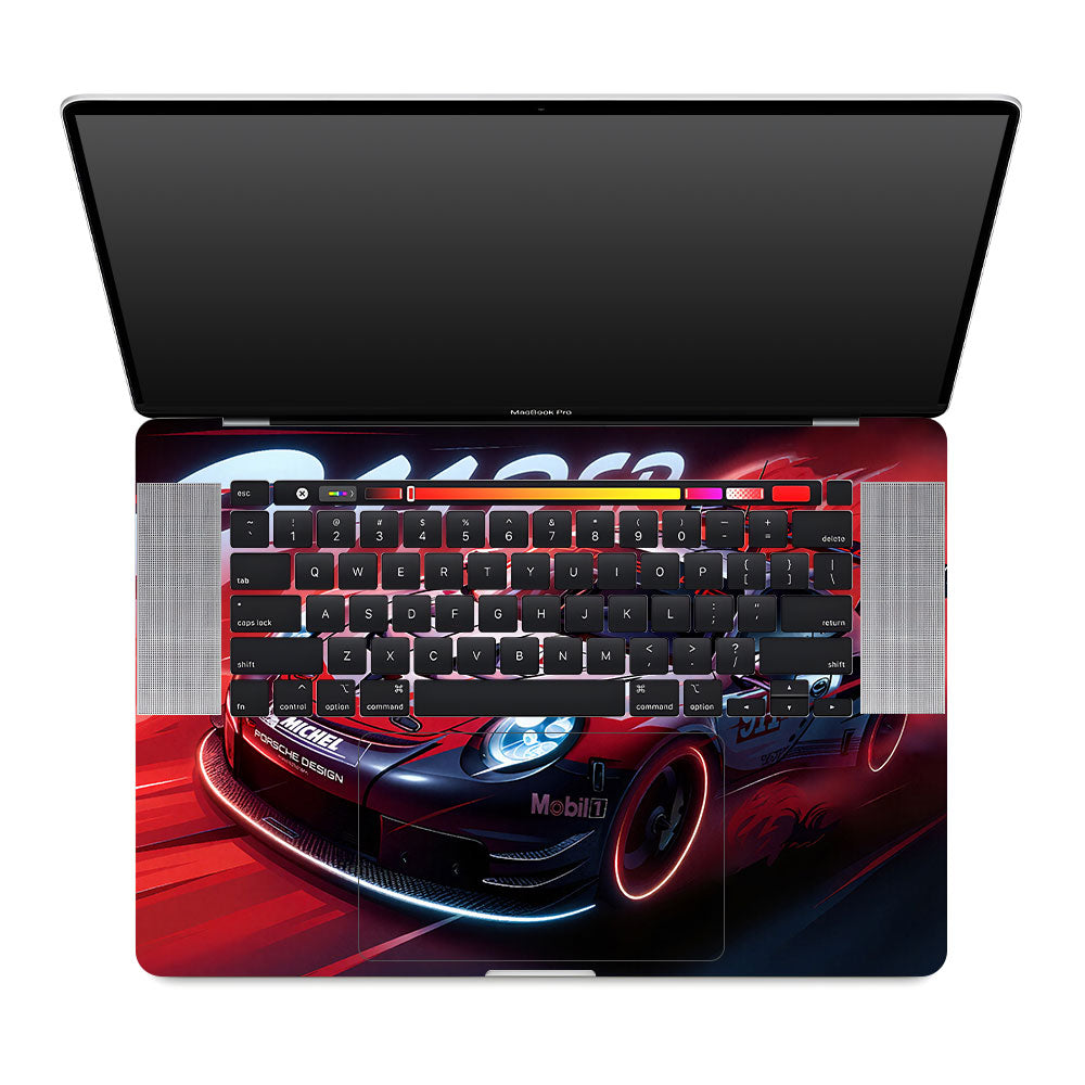 Porsche 911 RSR MacBook Pro 16 2019 Laptop Skin