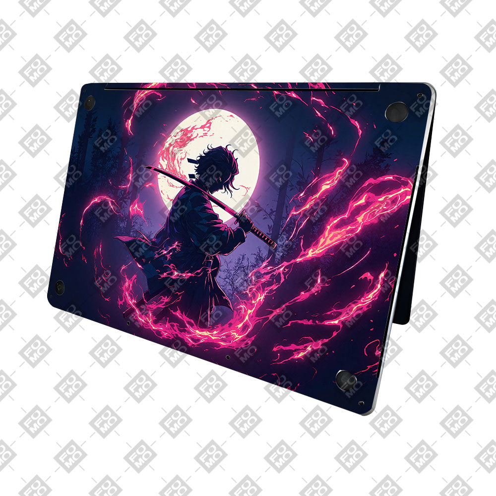 Tanjiro's Flame of Ember MacBook Neo 13 Laptop Skin