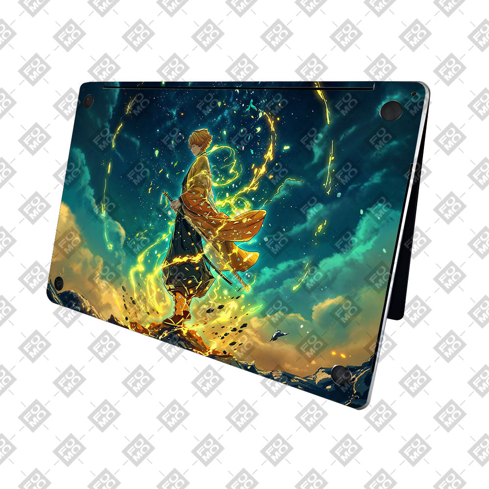 Zenitsu Thunder God MacBook Pro 16 2019 Laptop Skin