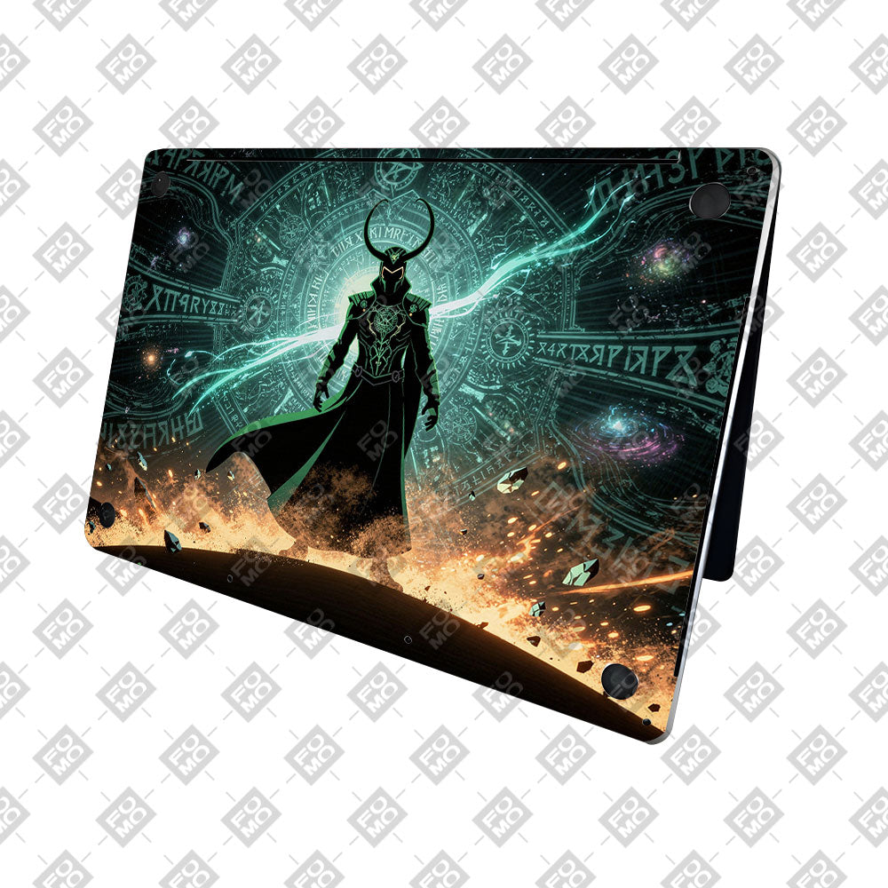 Loki God of Mischief Neon MacBook Pro 16 2019 Laptop Skin