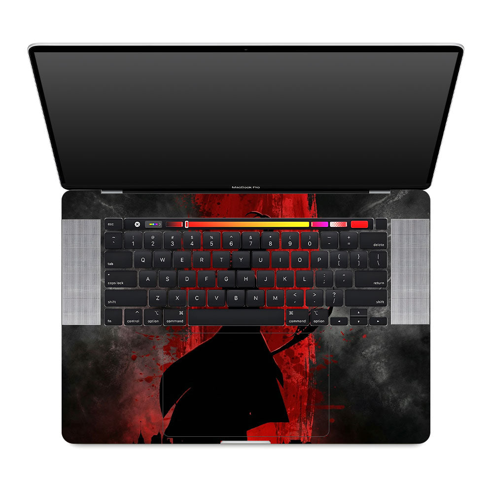 Loki Silhouette Red Strike MacBook Pro 16 2019 Laptop Skin