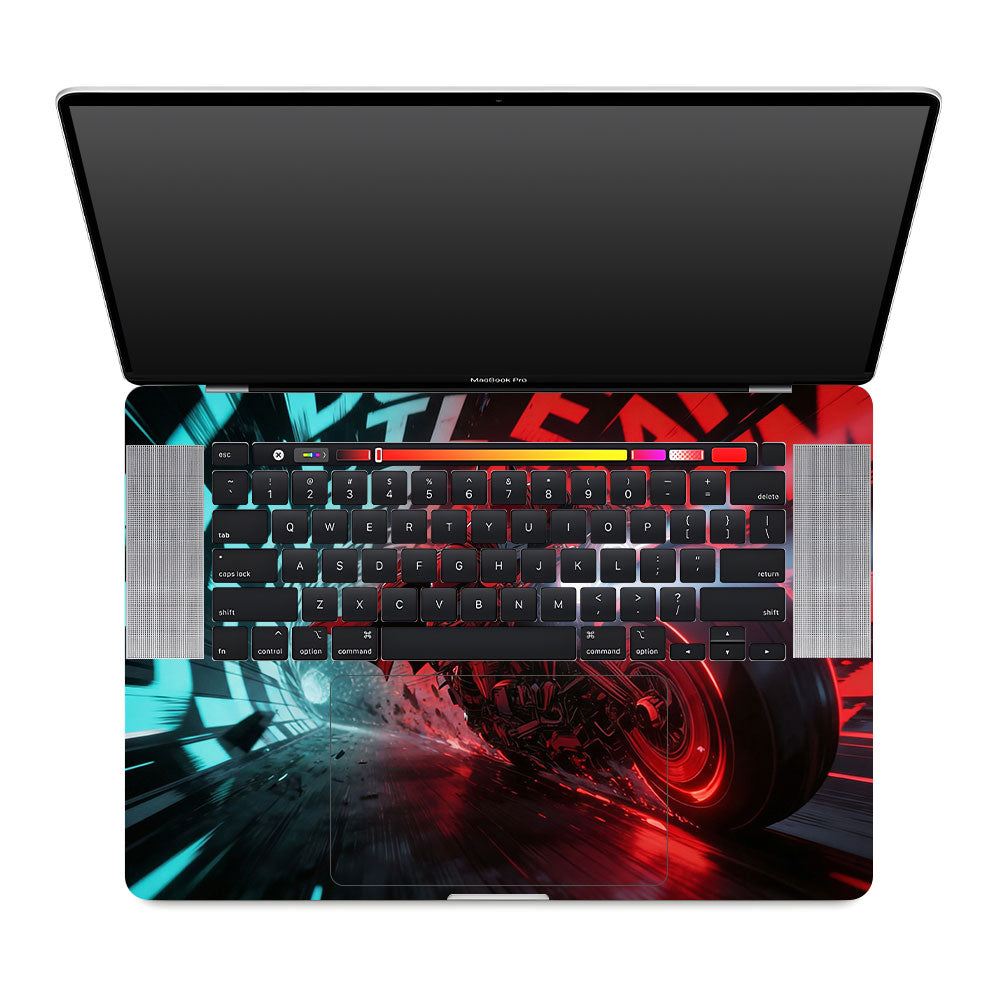 Dark Knight Overdrive MacBook Pro 16 2019 Laptop Skin