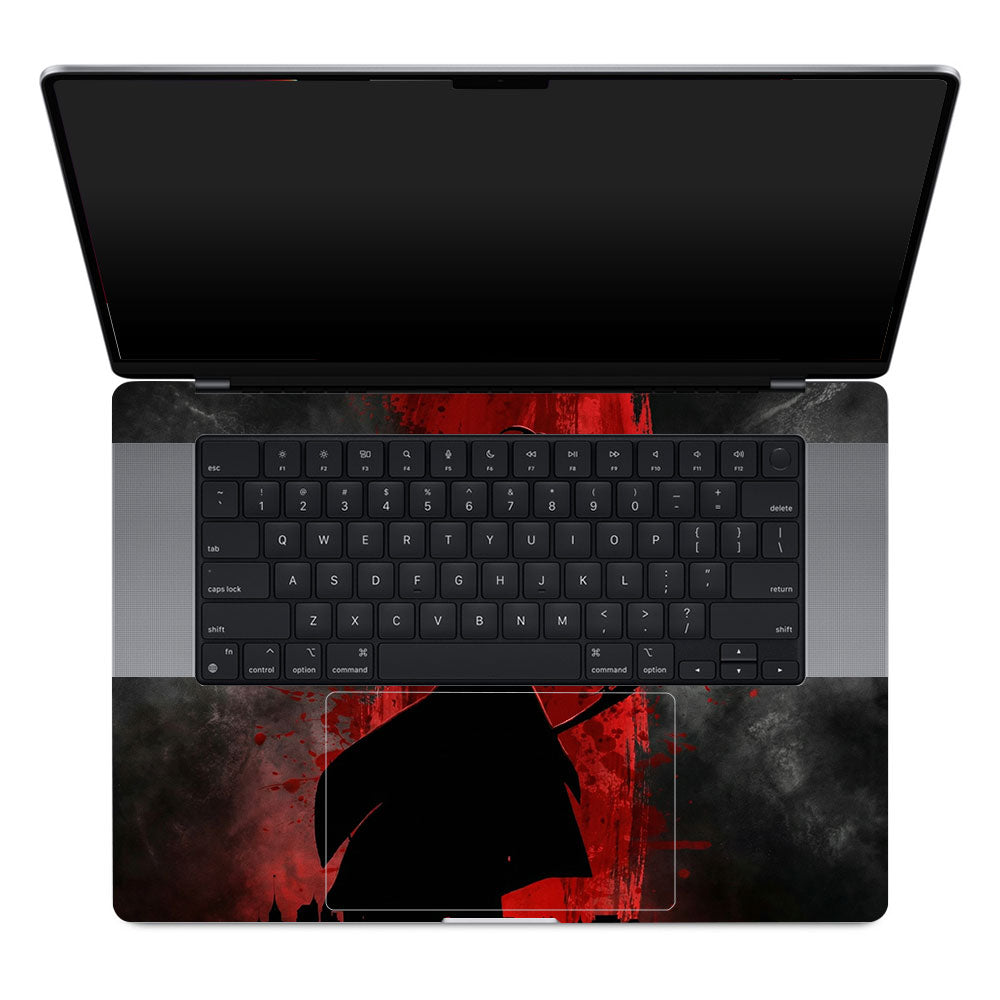 Loki Silhouette Red Strike MacBook Pro 16 M1, M2, M3, M4 2021-2024 Laptop Skin