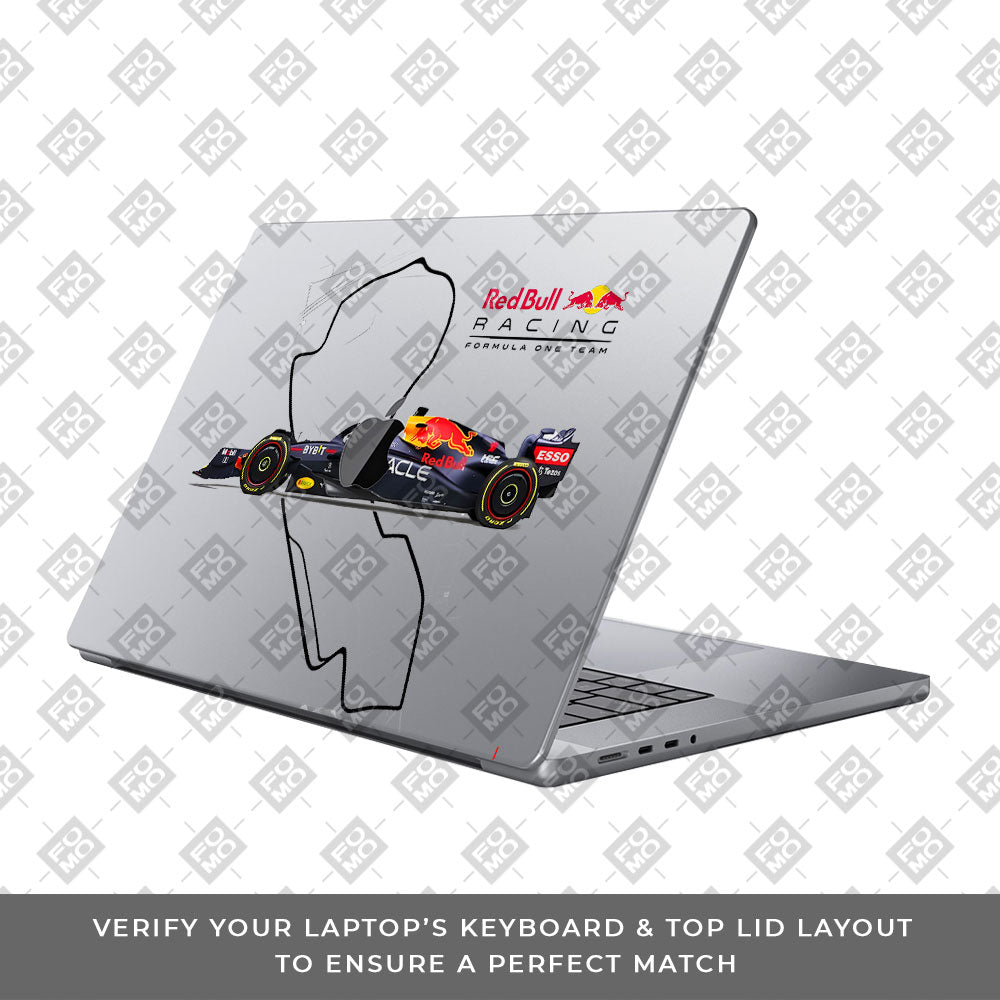 Transparent Track King Macbook Pro 14 M5 Pro/Max 2026 Laptop Skin