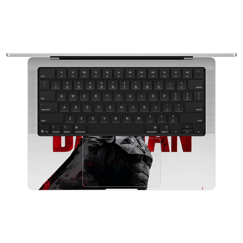Transparent Shadow Vigilante Macbook Pro 14 M5 Pro/Max 2026 Laptop Skin