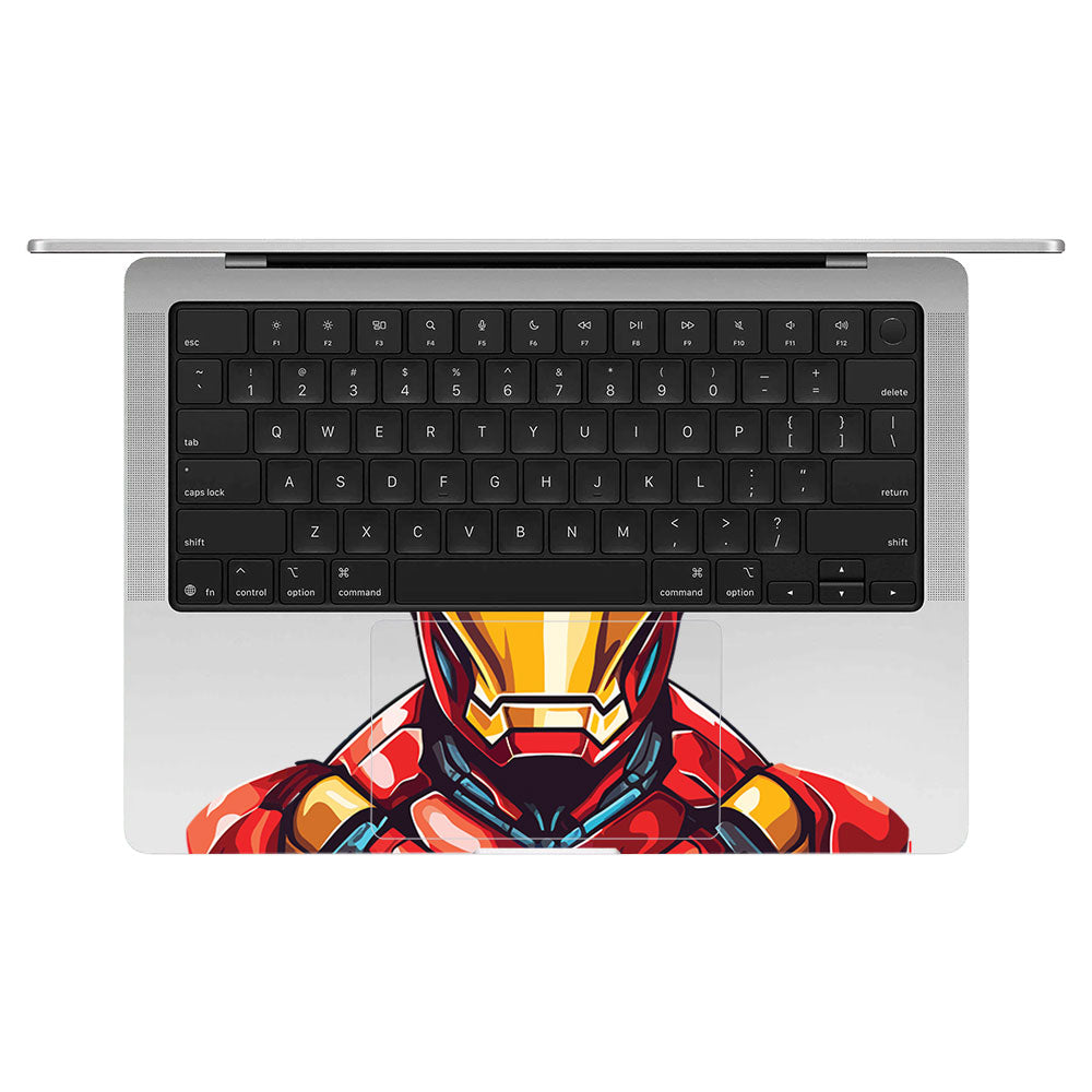 Transparent Arc Reactor Macbook Pro 14 M5 2025 Laptop Skin